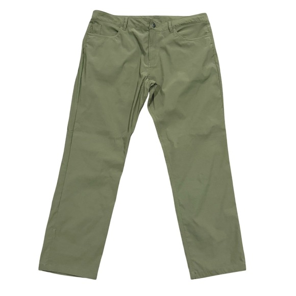 The North Face Mens Size 40 Khaki Green Utility Cargo Pants Reg Fit Performance - Picture 1 of 7